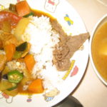 夏祭り、カレー 015